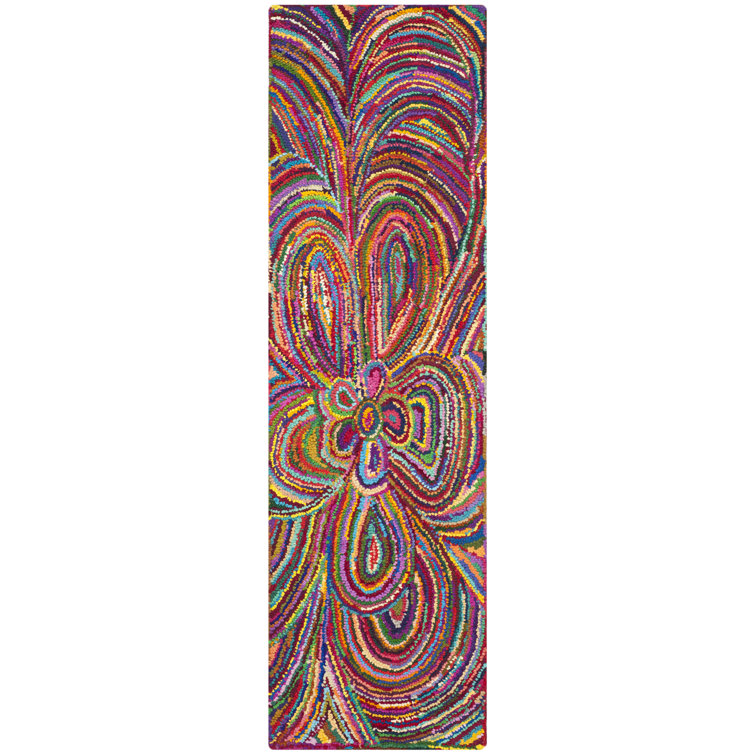 Anaheim Hand Tufted Cotton Floral Rug