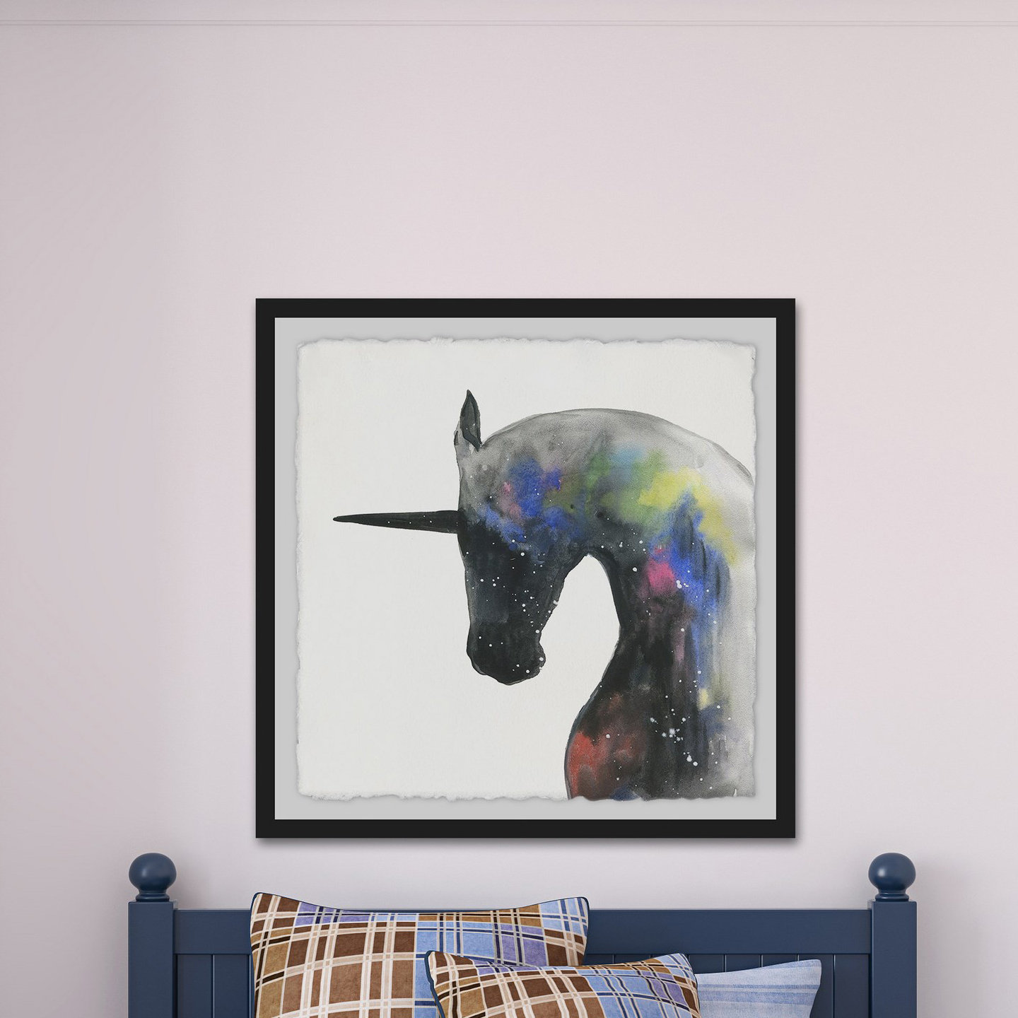 wrought-studio-weisberg-mystical-unicorn-framed-print-wayfair