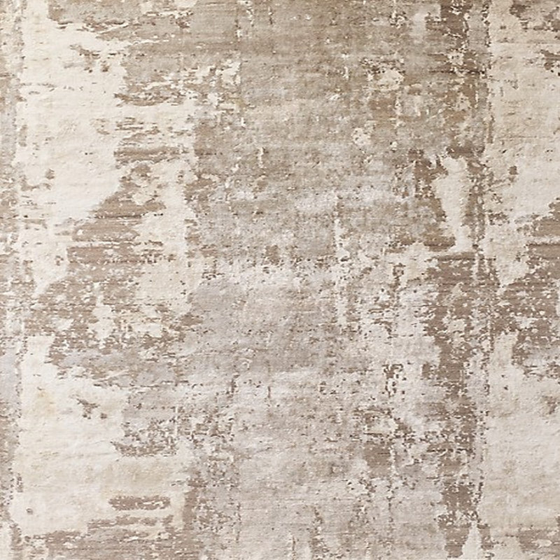 Tapis beige Botkins, Carré 6 pi