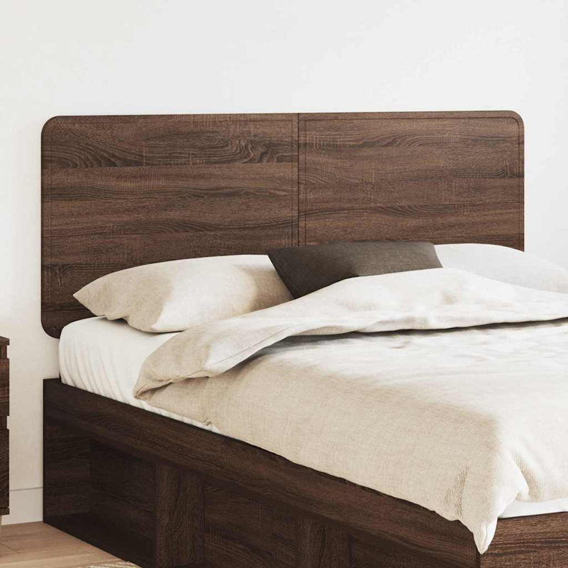 Headboard, EU Double - 150 x 200 cm, Brown Oak