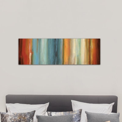 Flow II par Max Hansen - Estampe numérique sur toile tendue avec châssis