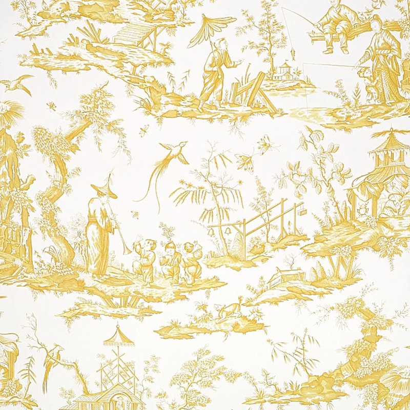 Papier peint Shengyou Toile, Jaune