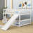 Eziquel Full Over Full Bunk Bed with Slide-400540330