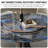 Modern simple microlite round dining table