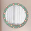 Huldar Glass Flat Wall Mirror