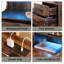 Table de chevet, ensemble de 2 avec station de charge rapide-470806453-470806452