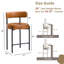 Tabouret de comptoir à dossier bas 24 po Najira-1477308005-1484025977-1498735868