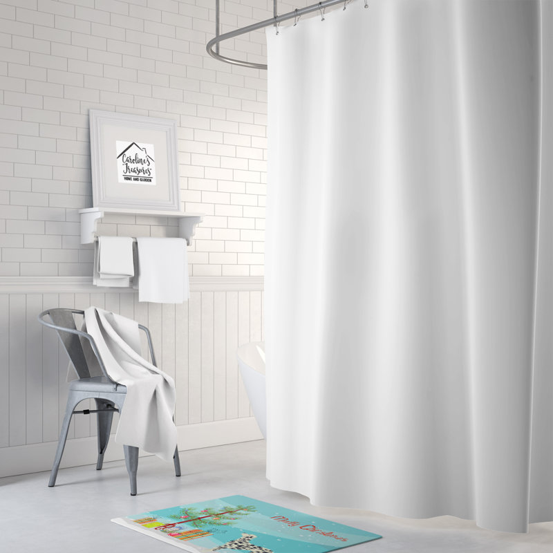 Tapis pour salle de bain chinois, Dalmate