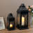 Set of 2 Decorative Candle Lanterns Vintage Hanging Lantern-1129200010