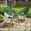 Ensemble de 2 chaises d'extérieur NUSA-132490984