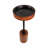 Millwood Pines Inmar Short Brown Table-1310210005