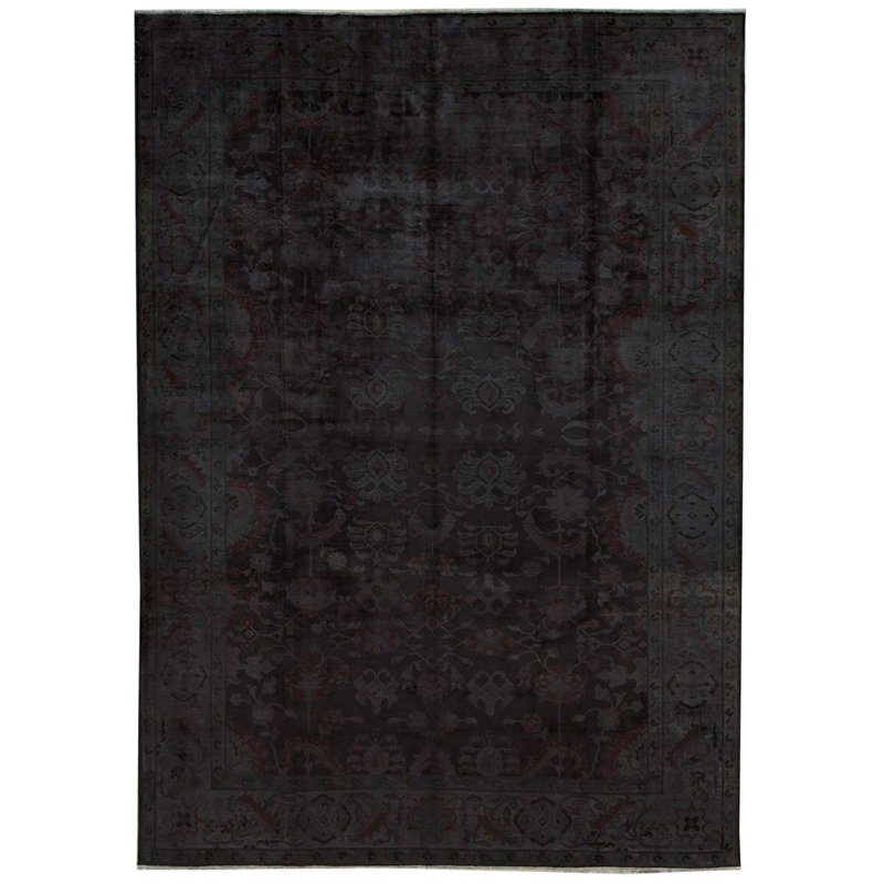 Overdyed One-of-a-Kind 10'2" X 13'11" Area Rug