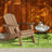 Ergonomically designed resin folding Adirondack chair-328065398