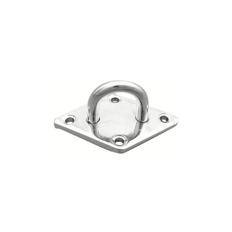 Voile de forme carrée galvanisée Padeye