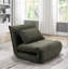 Single Green Futon Chair