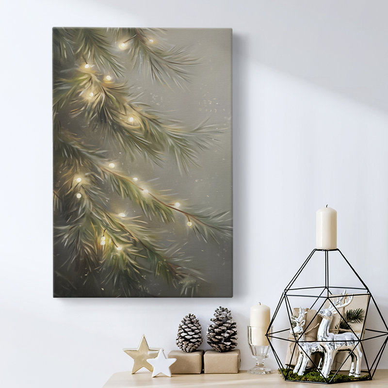 Art des Fêtes de Noël - Toile tendue avec châssis - Série 2-CCLX, H 60 po x l 40 po