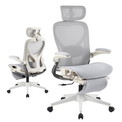 Foldex Ergonomic Office Chair, Folding Office Chair for Small Spaces with Lumbar Support