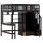 Jaroslav Kids Full Loft Bed with Drawers-396860021