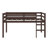 Twin Raised Loft Bed With Ladder-61052270
