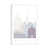 White Floater Framed