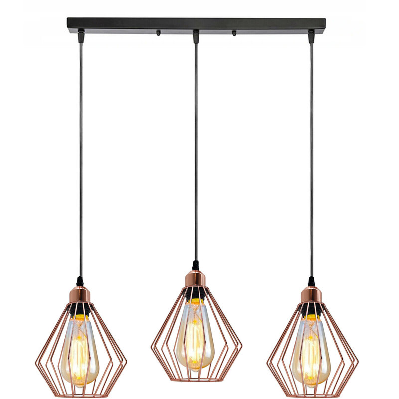 Buser 3 - Light Rose Gold Pendant