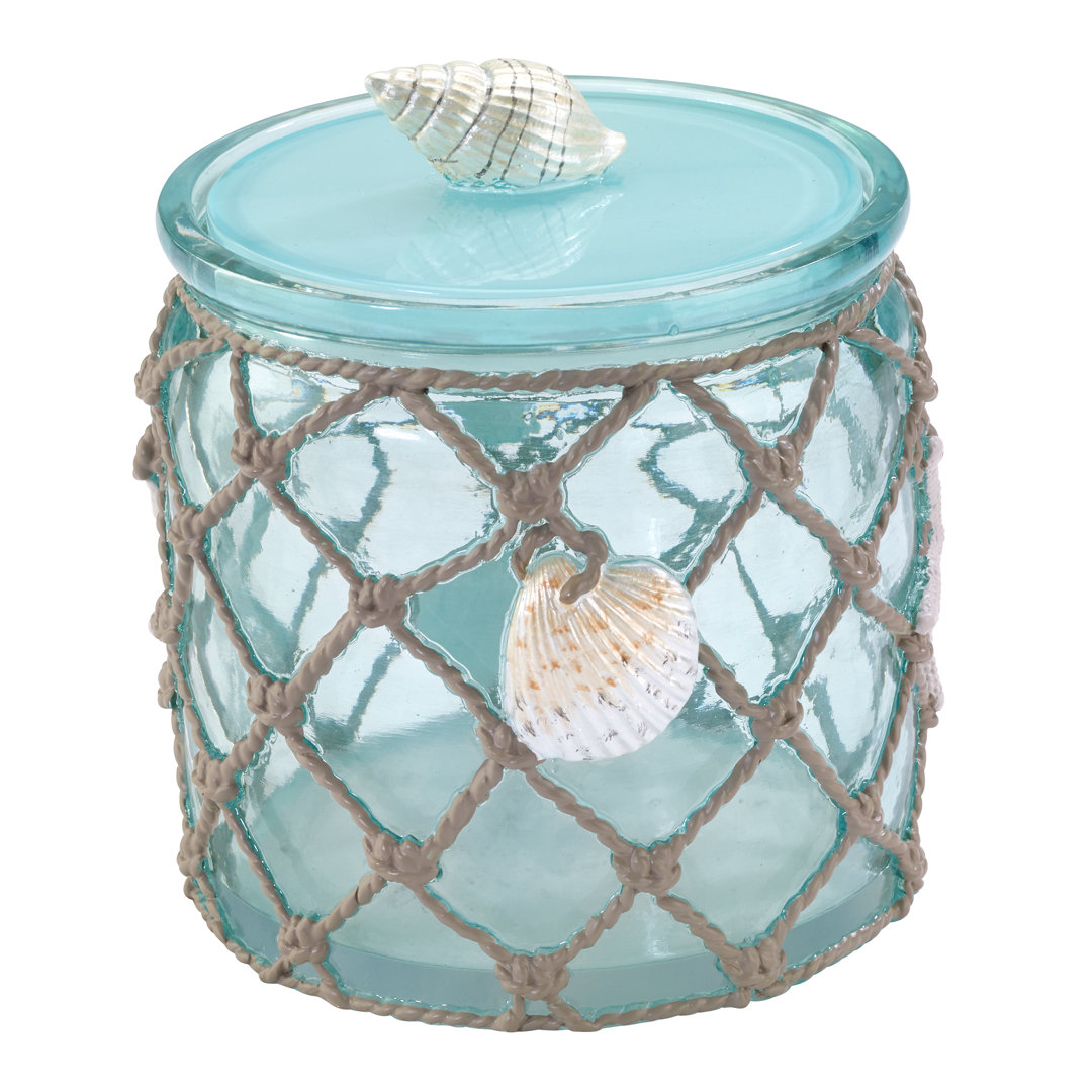 Seaglass Bath Jar Avanti Linens