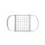 Stainless Steel Oval Hanging Pot Rack