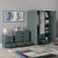 Maybery 3 Piece Bedroom Set (3 Drawer Bedside Chest, 4 Drawer Chest, 3 Door 2 Drawer Mirrored Wardrobe), (5)-890962870