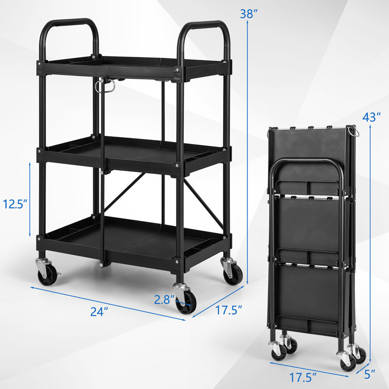 Chariot utilitaire pliable