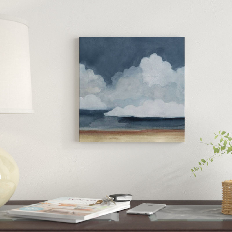 « cloud landscape iv », impression sur toile, H 37 po x l 37 po x P 1,5 po, Toile tendue, Pas de tapis