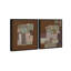 Centers and edges Canvas Abstract Print by Oliver Gal, Black Frame, 16 x 20-1177856002-1177856005
