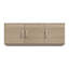Charlyse 3 Door Wardrobe Top Unit in Sonoma Oak, 123 cm