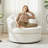43.3" W Oversized Upholstered Swivel Barrel Chair-125756899