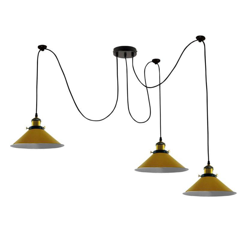 Romo 3 - Light Cluster Pendant, Yellow