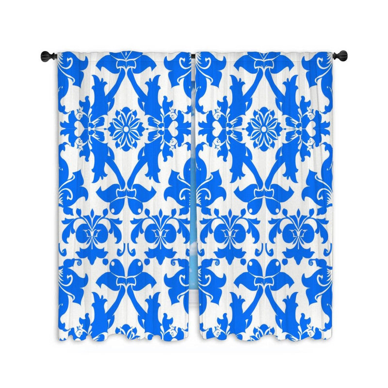 Paire de rideaux obscurcissant en polyester Myon