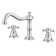 2-handle Bathroom Faucet with Drain Assembly