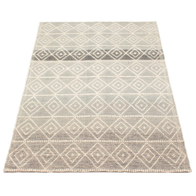 Demeray Performance Hand Knotted Wool Rug