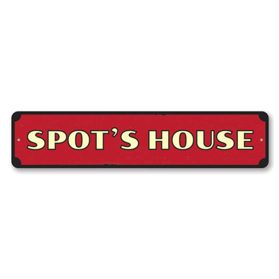 Pet Custom Aluminum Sign