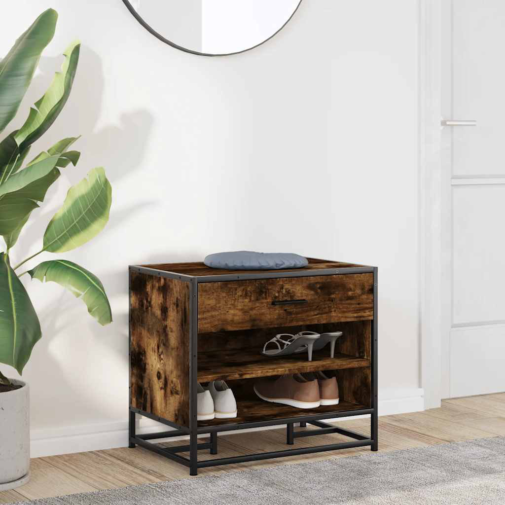 4 Pair Shoe Storage Bench
