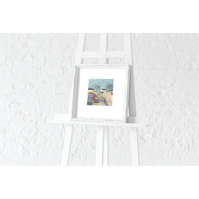 The Path to the Old Post Office 1 Piece Single Picture Frame Wall Art