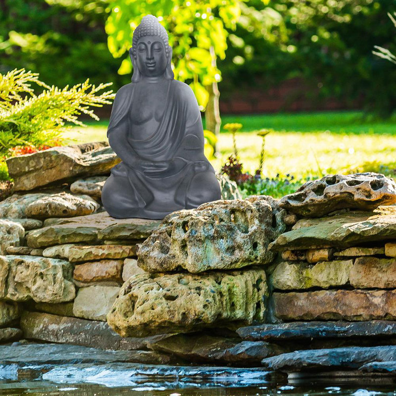 Weather Resistant UV Resistant Fiberstone Garden Statue