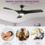 Ventilateur de plafond 3 pales 3 pales-1629044352