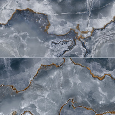 Carreau en porcelaine onyx poli Eclipse 24X48