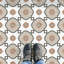 Riviera octogone Grimaud multicolore avec taco 7-7 / 8 po X 7-7 / 8 po Carreau de porcelaine pour plancher et mur-112666028