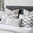 Cove Fringed Cotton Reversible Throw Pillow