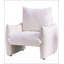 Fauteuil d'appoint moderne en chenille