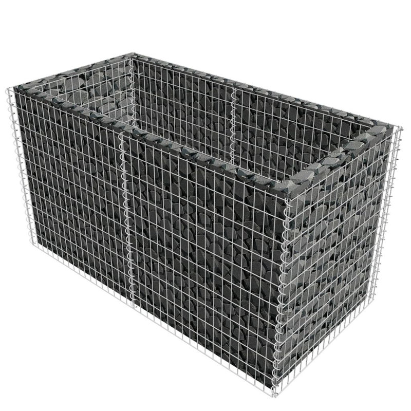 Metal Raised Garden Bed, 90cm H x 180cm W x 100cm D
