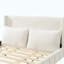 Très grand lit plateforme tapissier avec 2 coussins-1891303196-1891303199