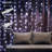 320 LED 9.8FT × 9.8FT Window Curtain String Light, 8 Lighting Modes, Wedding String Lights Decorations
