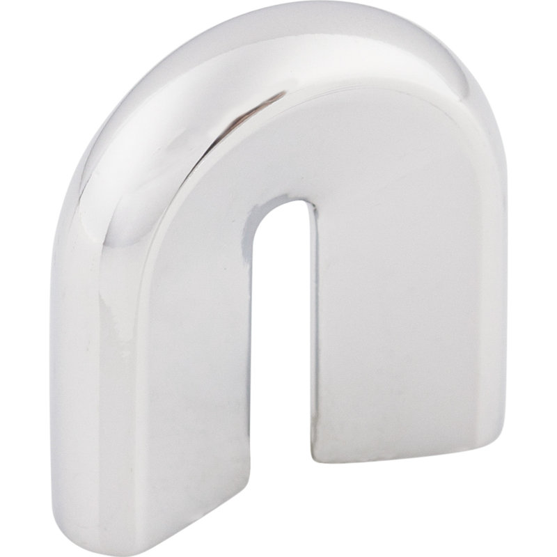 Crescent Bar pull, Polished Chrome, 3/4" Center to Center